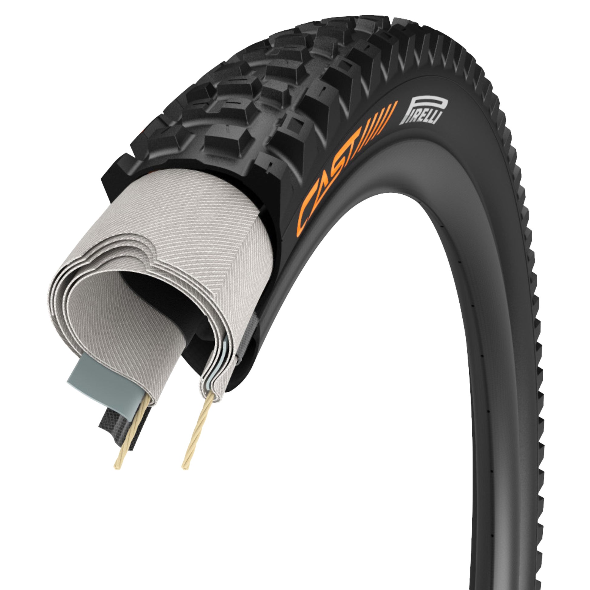 Cast Antagonist Tyre - 27.5 Inch - 2.4 Inch - Higher Grip - Yes - SmartEvo DH - DualWall - Soft - Heavy Duty Protection - Folding - Black - Image 2
