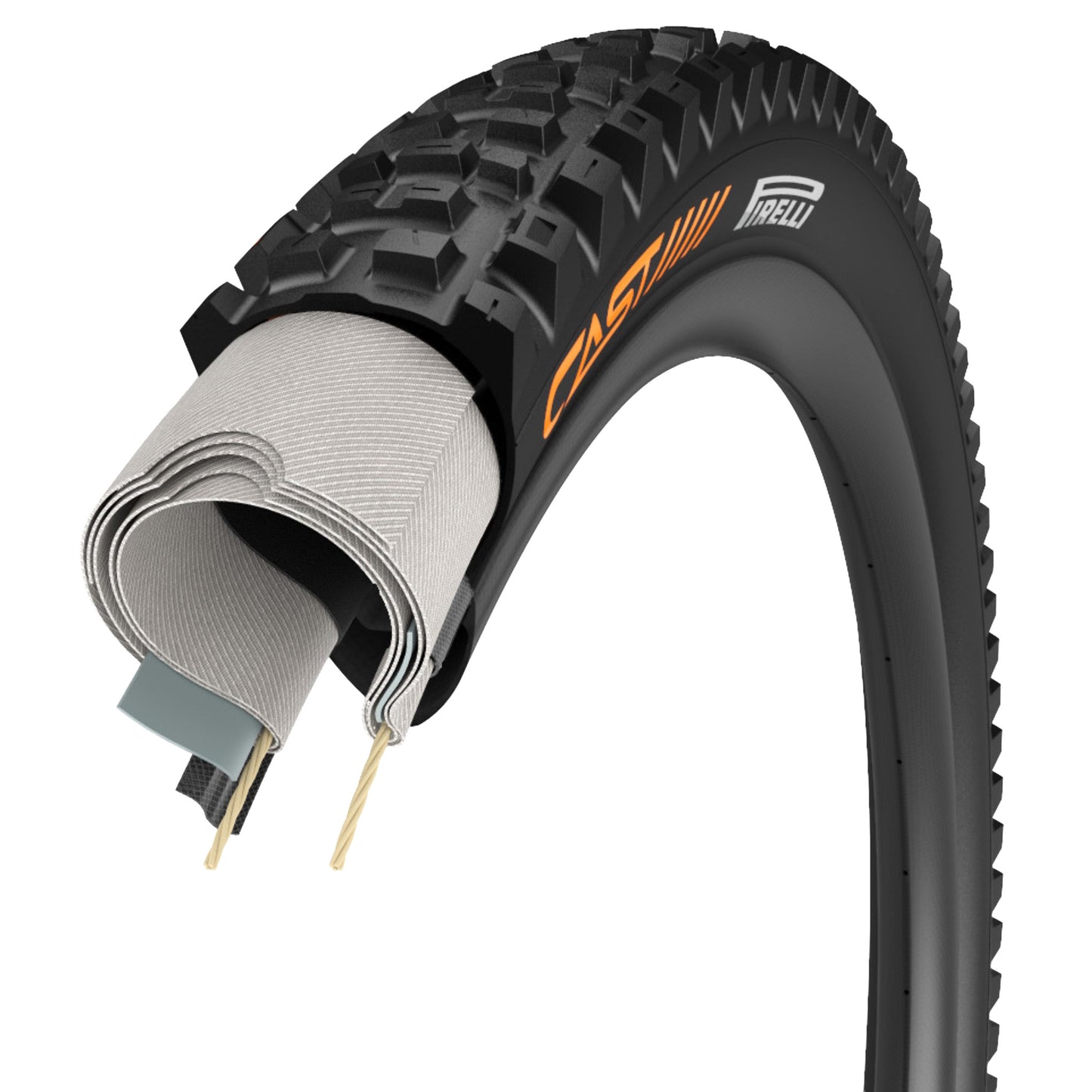 Cast Antagonist Tyre - 29 Inch - 2.4 Inch - Higher Grip - Yes - SmartEvo DH - DualWall - Soft - Heavy Duty Protection - Folding - Black - Image 2