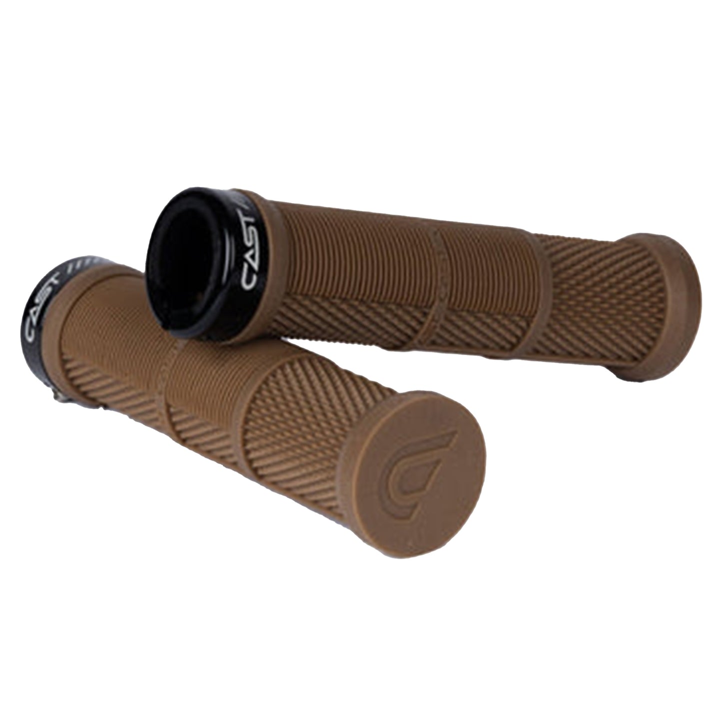 Cast Bamba Grip - Chestnut - Single Lock On Grips - Image 1