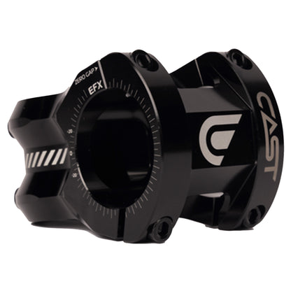 Cast MTB EFX Director Stem - 1 1/8th Inch Steerer - 35mm - 45mm - 0 Degree - Black - Image 1