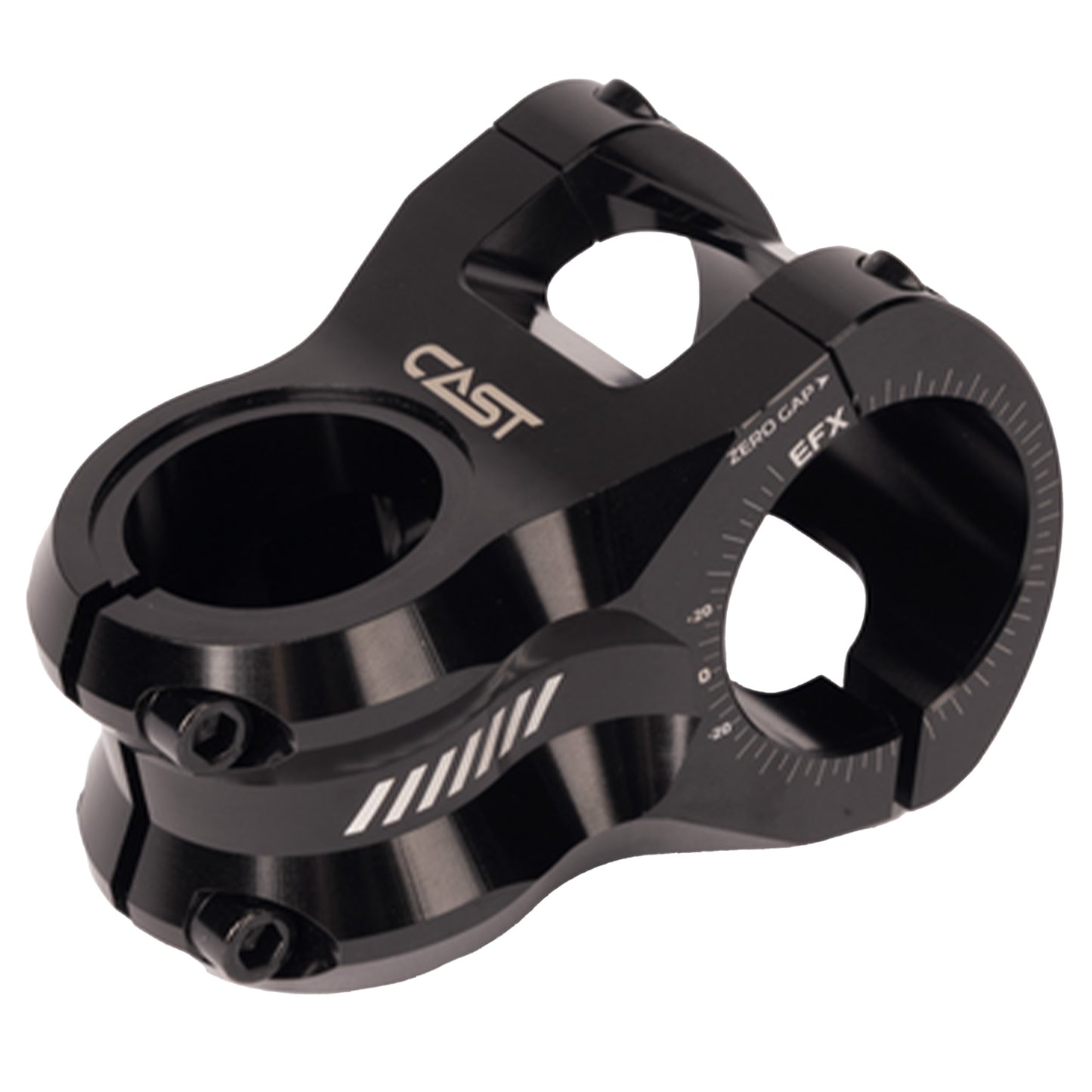 Cast MTB EFX Director Stem - 1 1/8th Inch Steerer - 35mm - 45mm - 0 Degree - Black - Image 3
