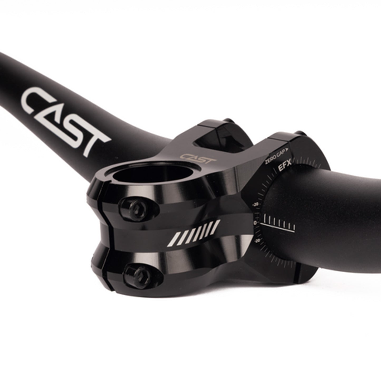 Cast MTB EFX Director Stem - 1 1/8th Inch Steerer - 35mm - 45mm - 0 Degree - Black - Image 4