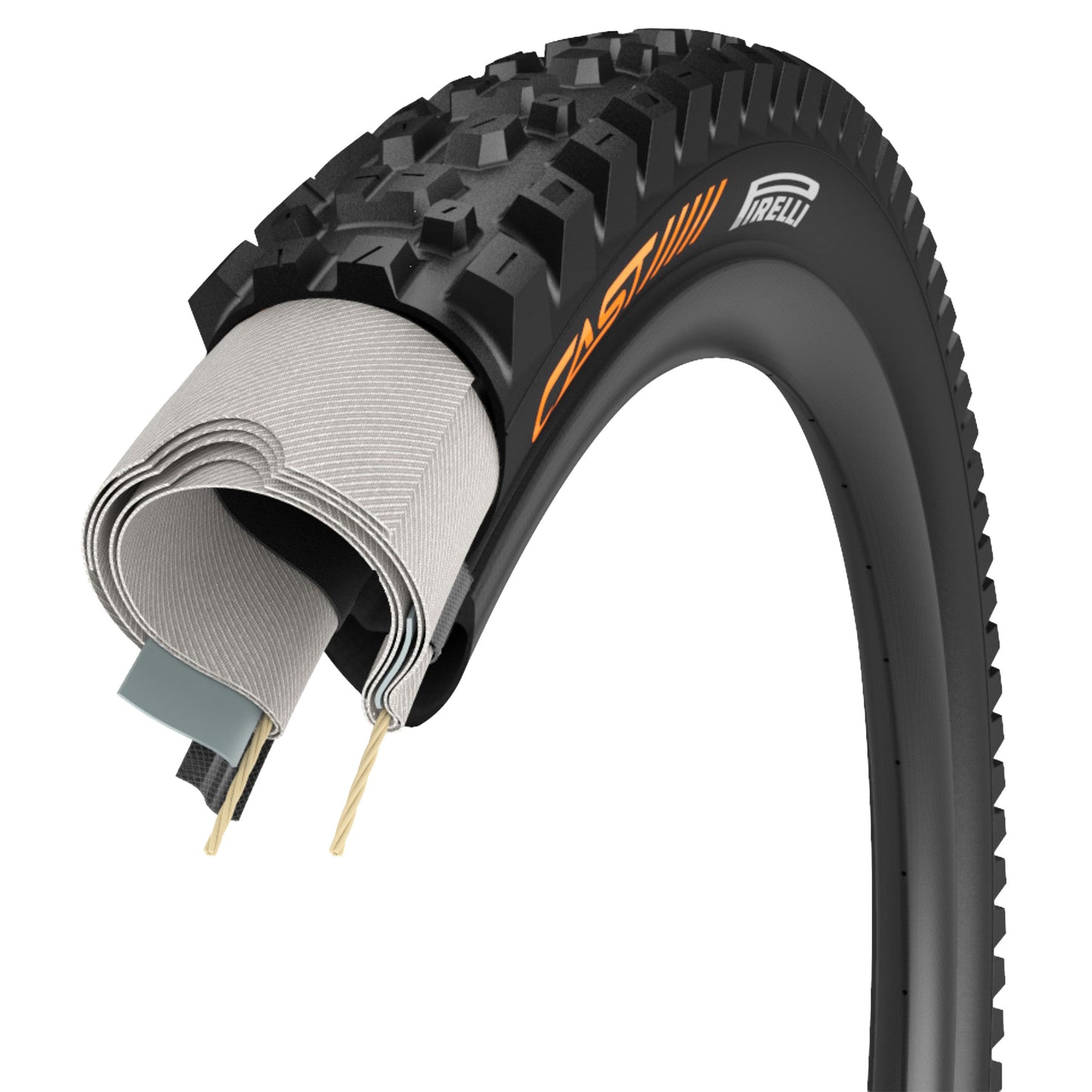 Cast Protagonist Tyre - 29 Inch - 2.4 Inch - Higher Grip - Yes - SmartEvo DH - DualWall - Soft - Heavy Duty Protection - Folding - Black - Image 2