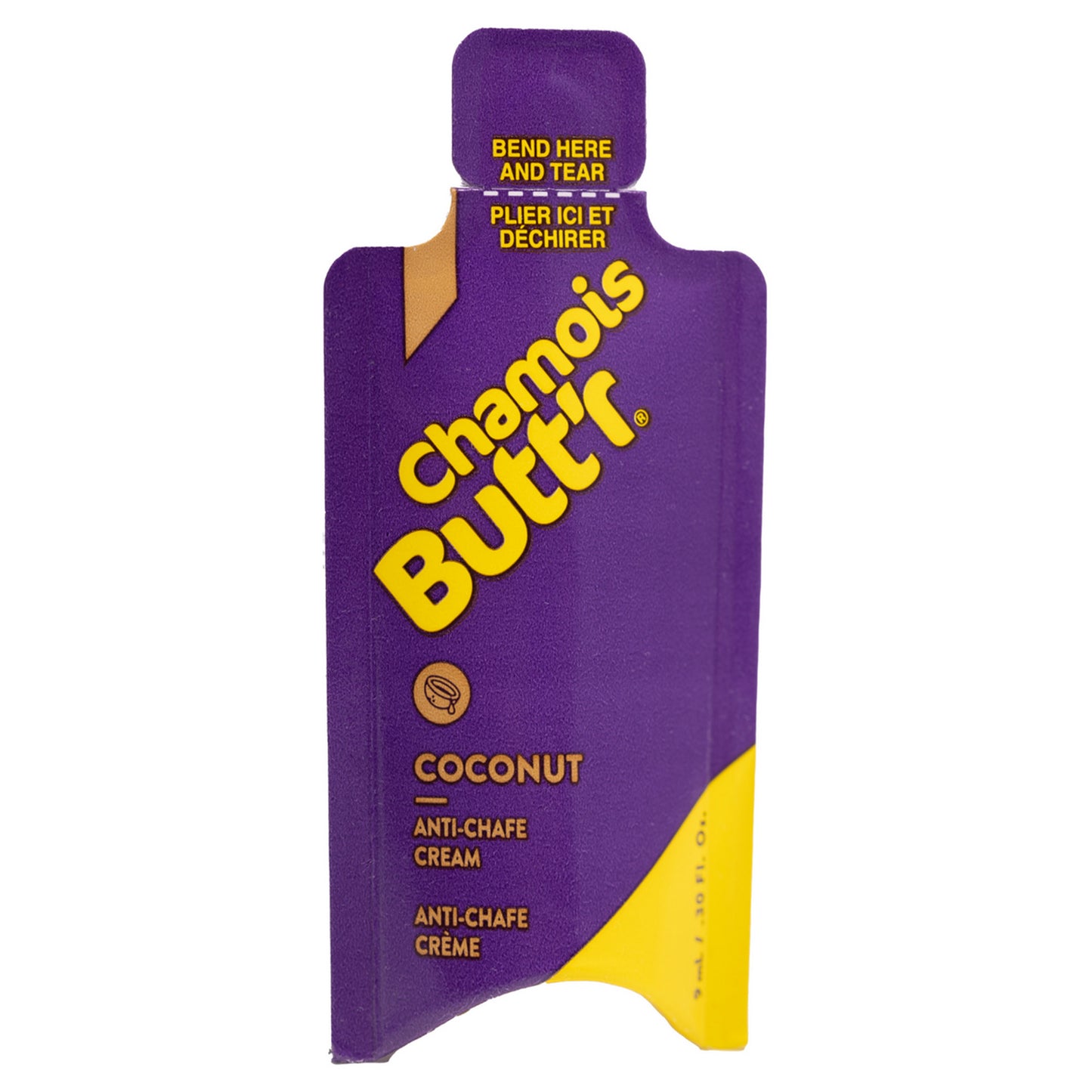 Chamois Butt'r Coconut Anti-Chafe Cream - 9ml - Image 1