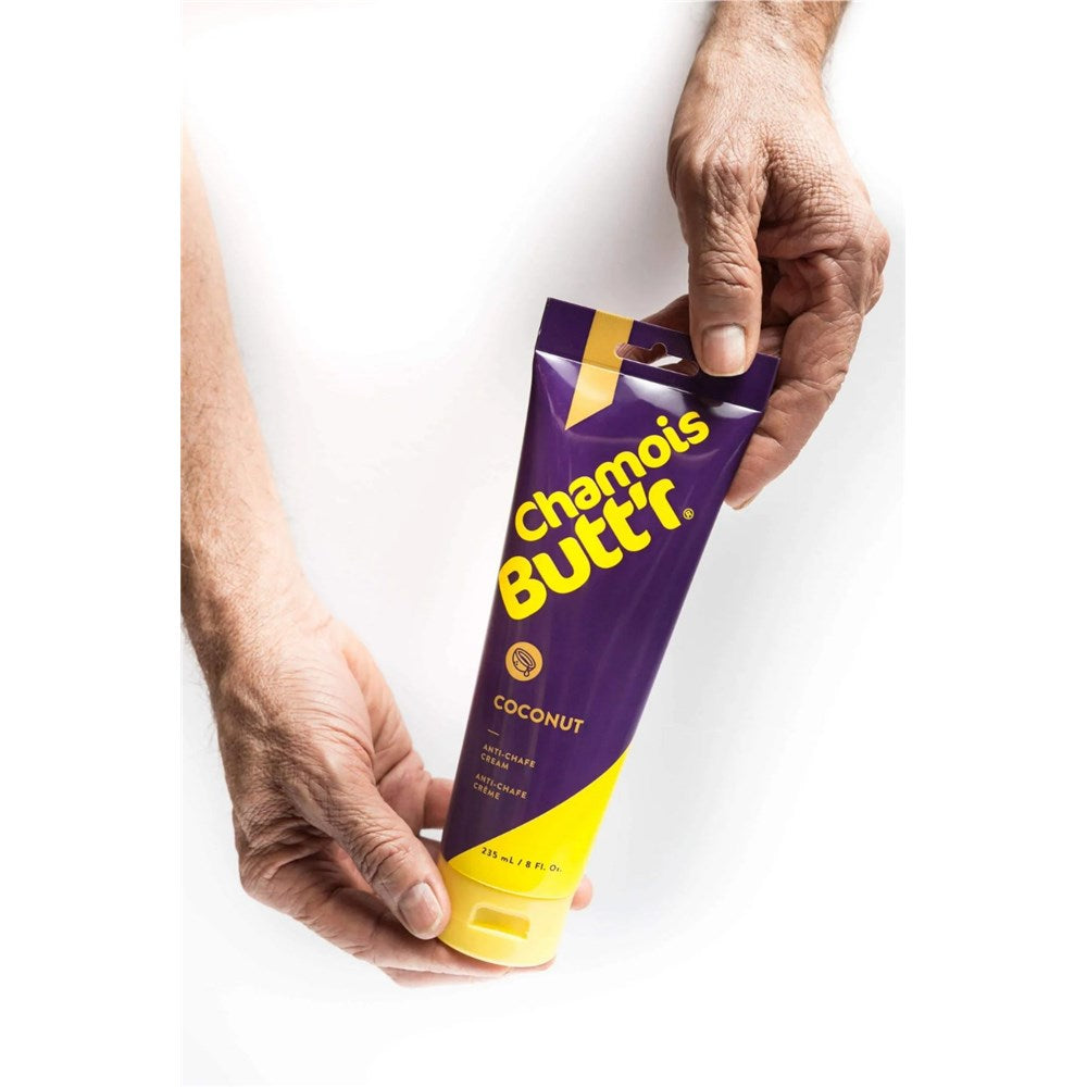 Chamois Butt'r Coconut Anti-Chafe Cream - 235ml Tube - Image 2