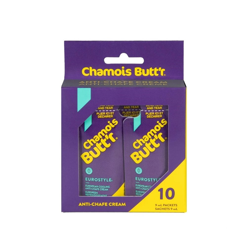 Chamois Butt'r Eurostyle Anti-Chafe Cream - 9ml - 10 Pack - Image 1