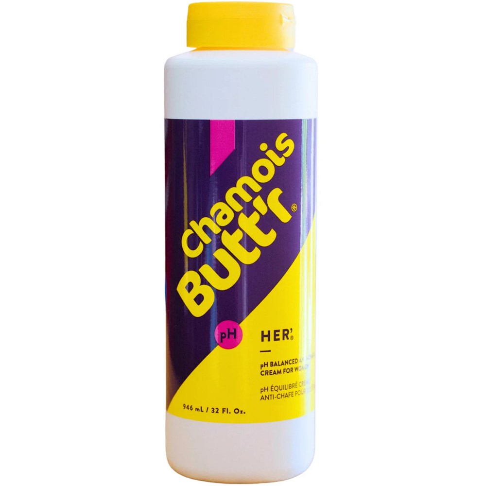 Chamois Butt'r Her Anti-Chafe Cream - 946ml Bottle W/Pump - Image 1