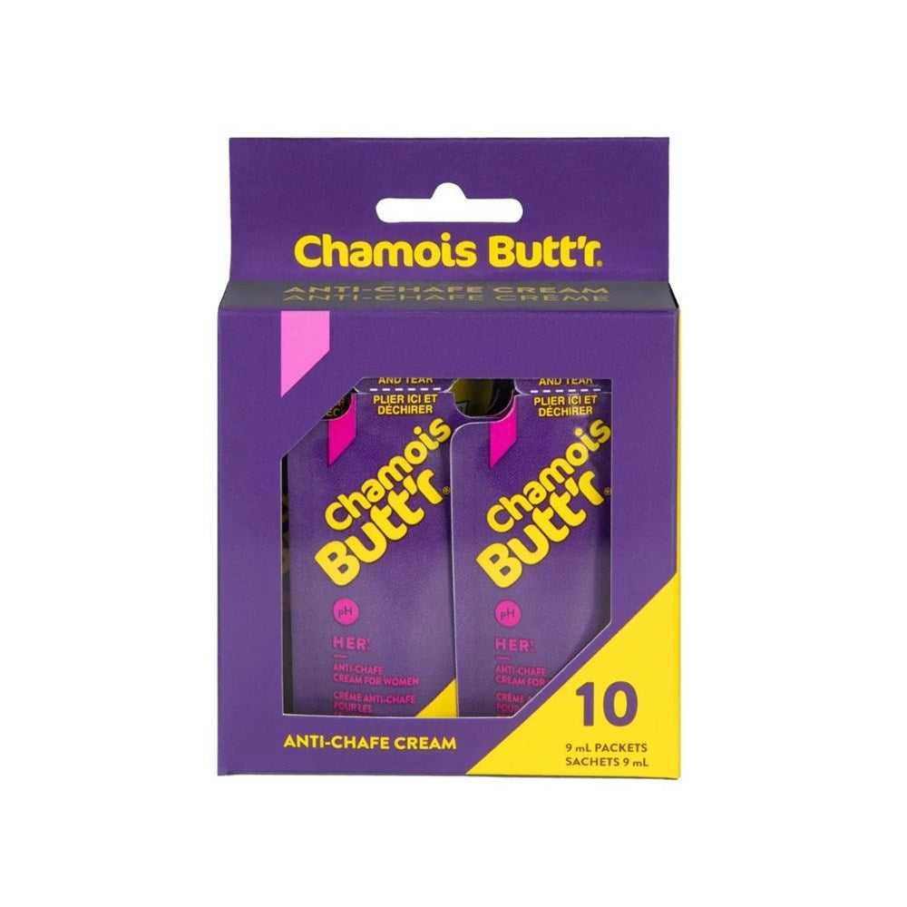 Chamois Butt'r Her Anti-Chafe Cream - 9ml - 10 Pack - Image 1