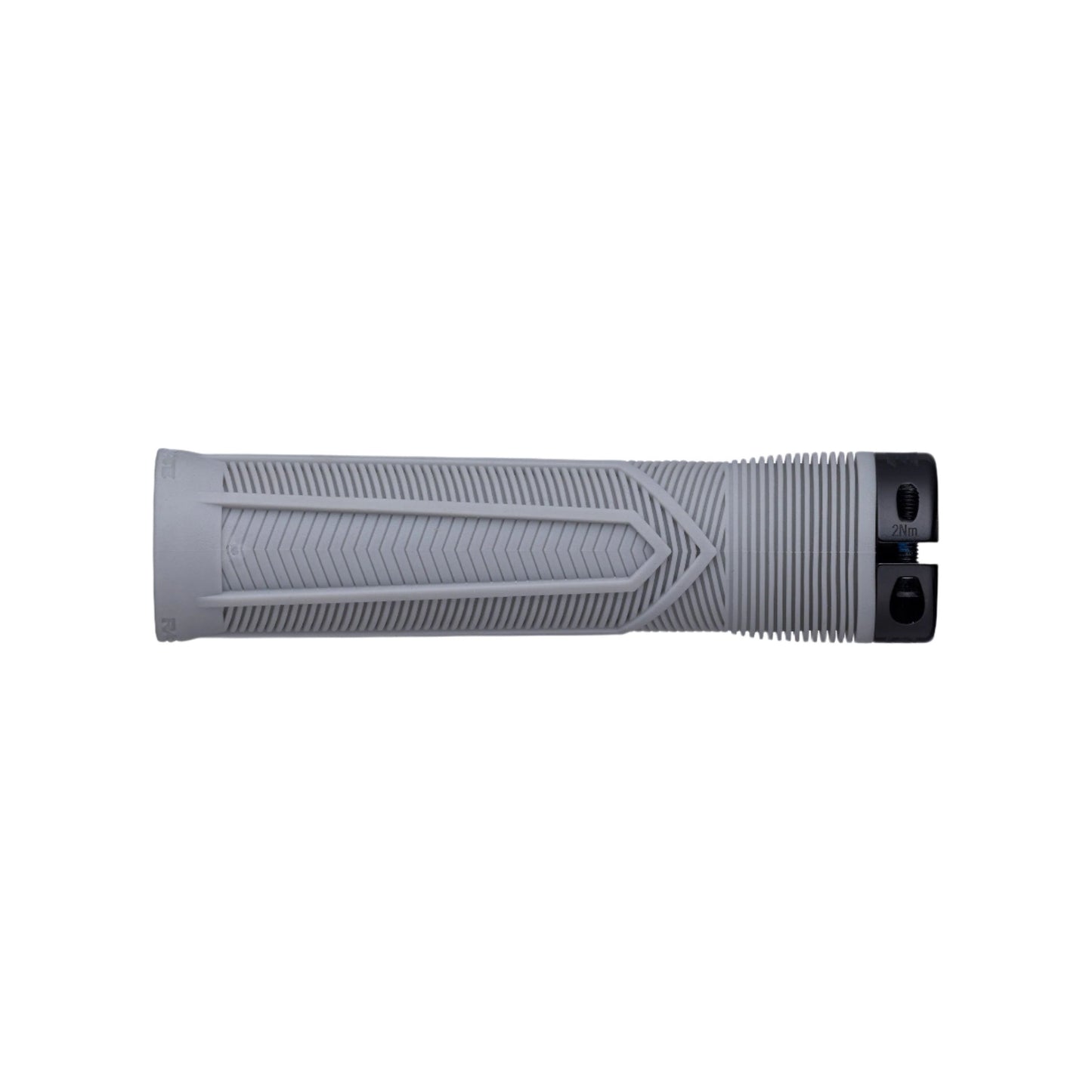 Race Face Chester Limited Edition Lock On Grips - Grey With Black Clamps - Single Lock On Grips - 31mm