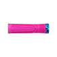 Race Face Chester Limited Edition Lock On Grips - Magenta With Turquoise Clamps - Single Lock On Grips - 31mm