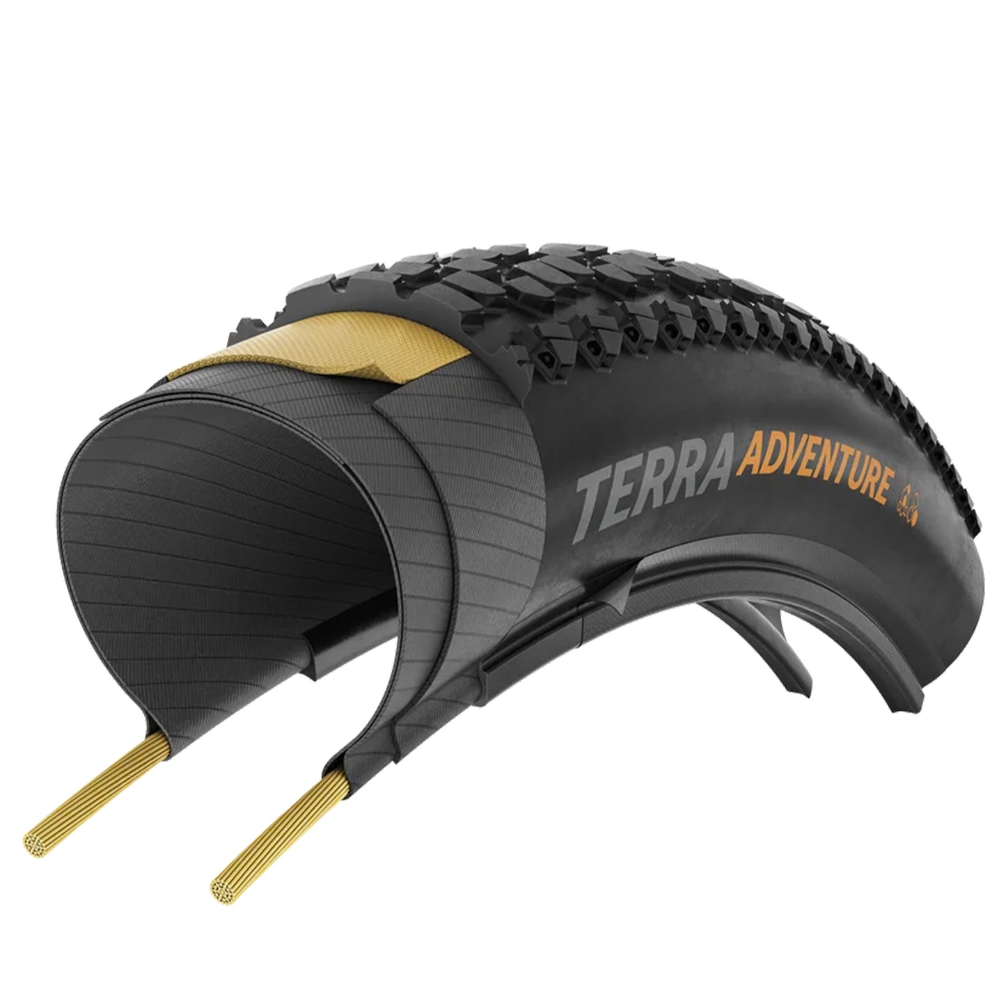 Continental Terra Adventure - 700c - 50c - Yes - Grip - Trail - Medium - Light Duty Protection - Folding - Tan - Image 4