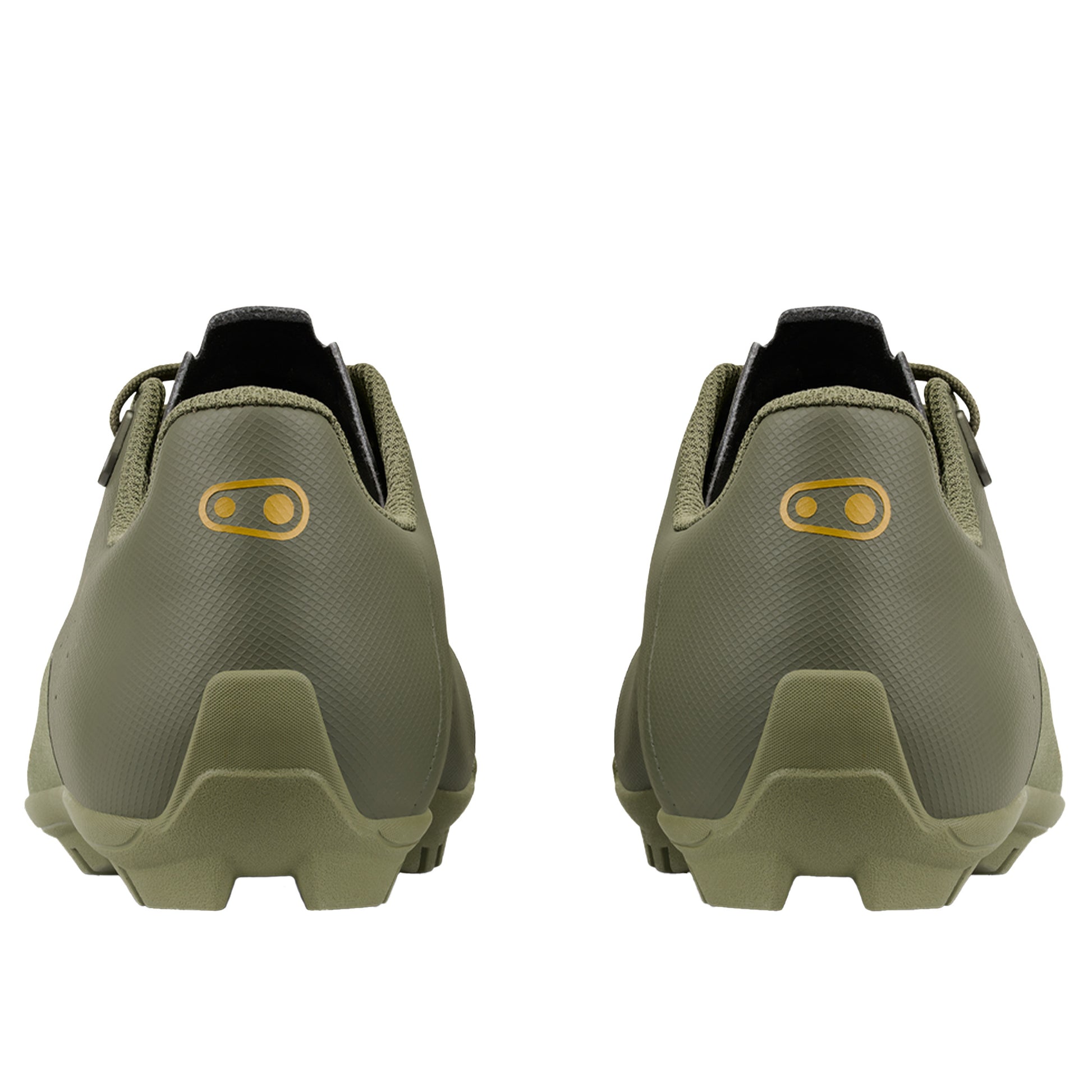 Crank Brothers Candy Lace Clip-In Shoes - US 6 - Green / Dark Green - Image 5