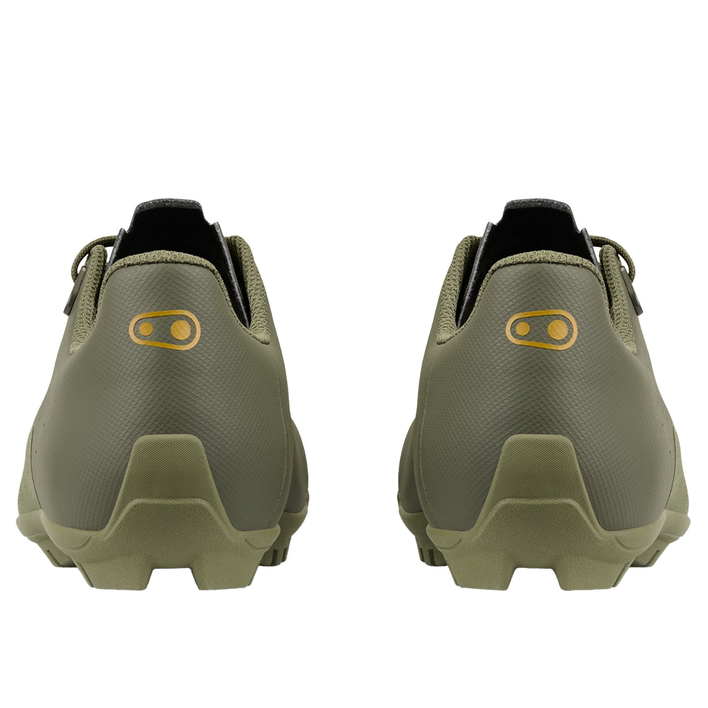 Crank Brothers Candy Lace Clip-In Shoes - US 9.5 - Green / Dark Green - Image 5