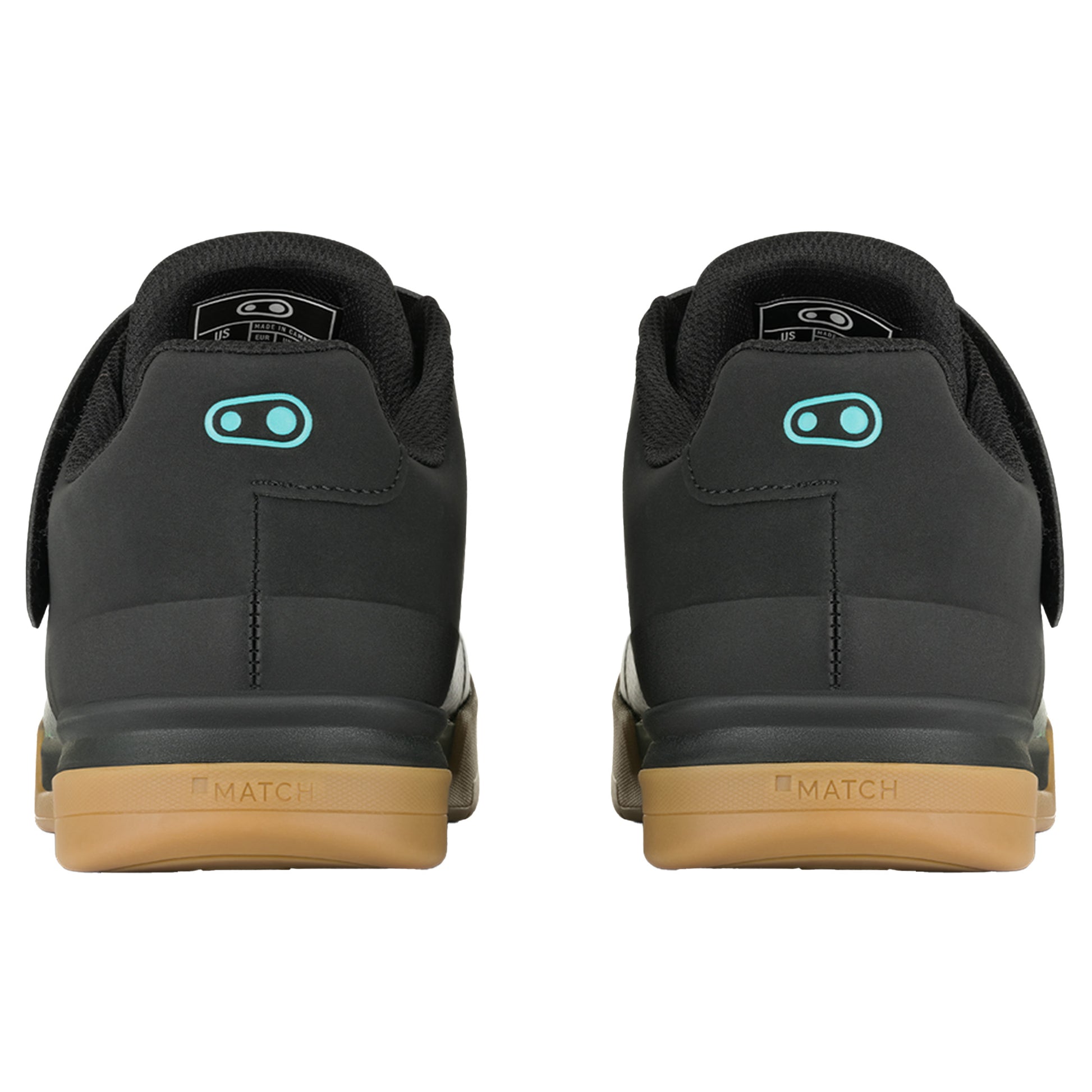 Crank Brothers Mallet Boa Clip-In Shoes - US 10.5 - Black / Blue Swirl - Image 5