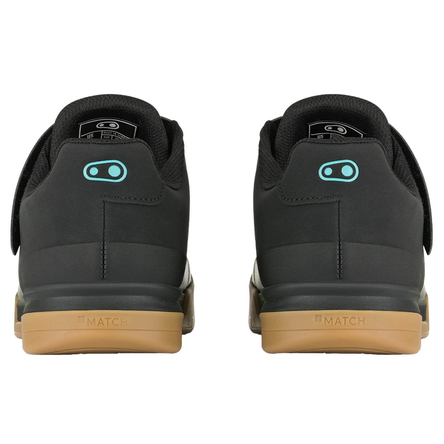 Crank Brothers Mallet Boa Clip-In Shoes - US 9 - Black / Blue Swirl - Image 5