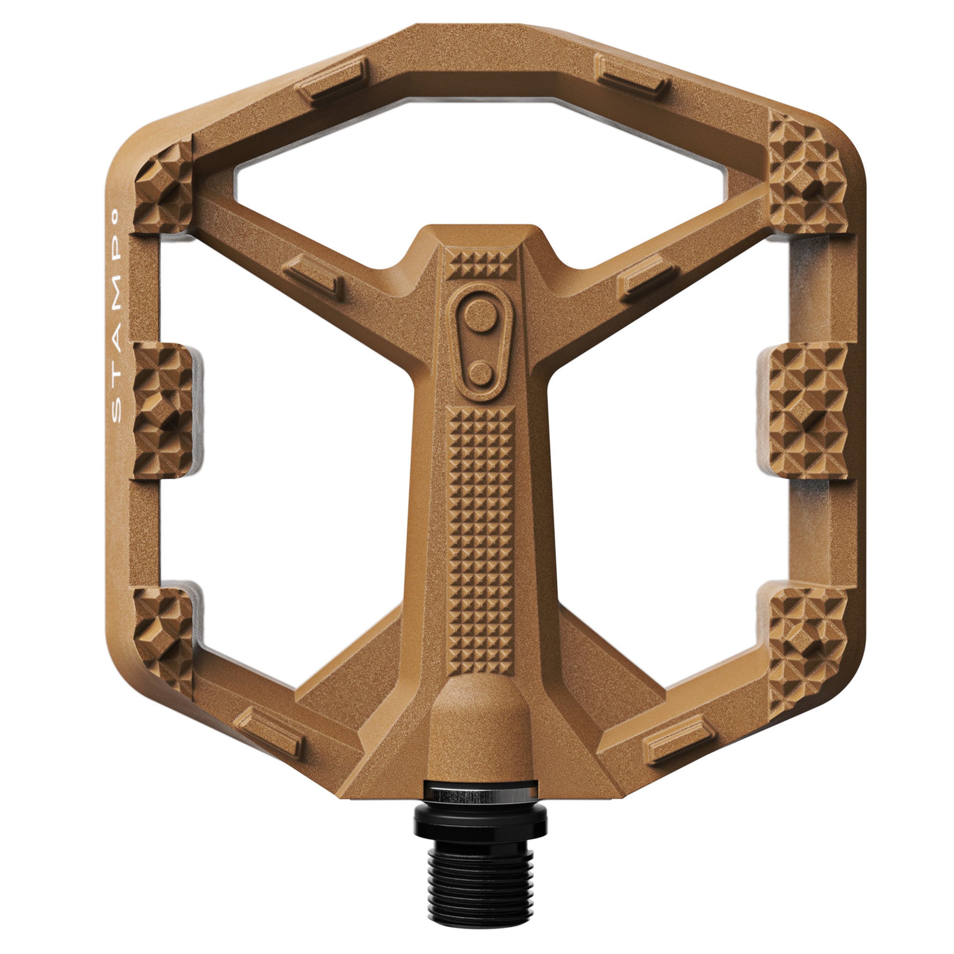 Crank Brothers Stamp 0 Pedals - S - Brown - Image 1