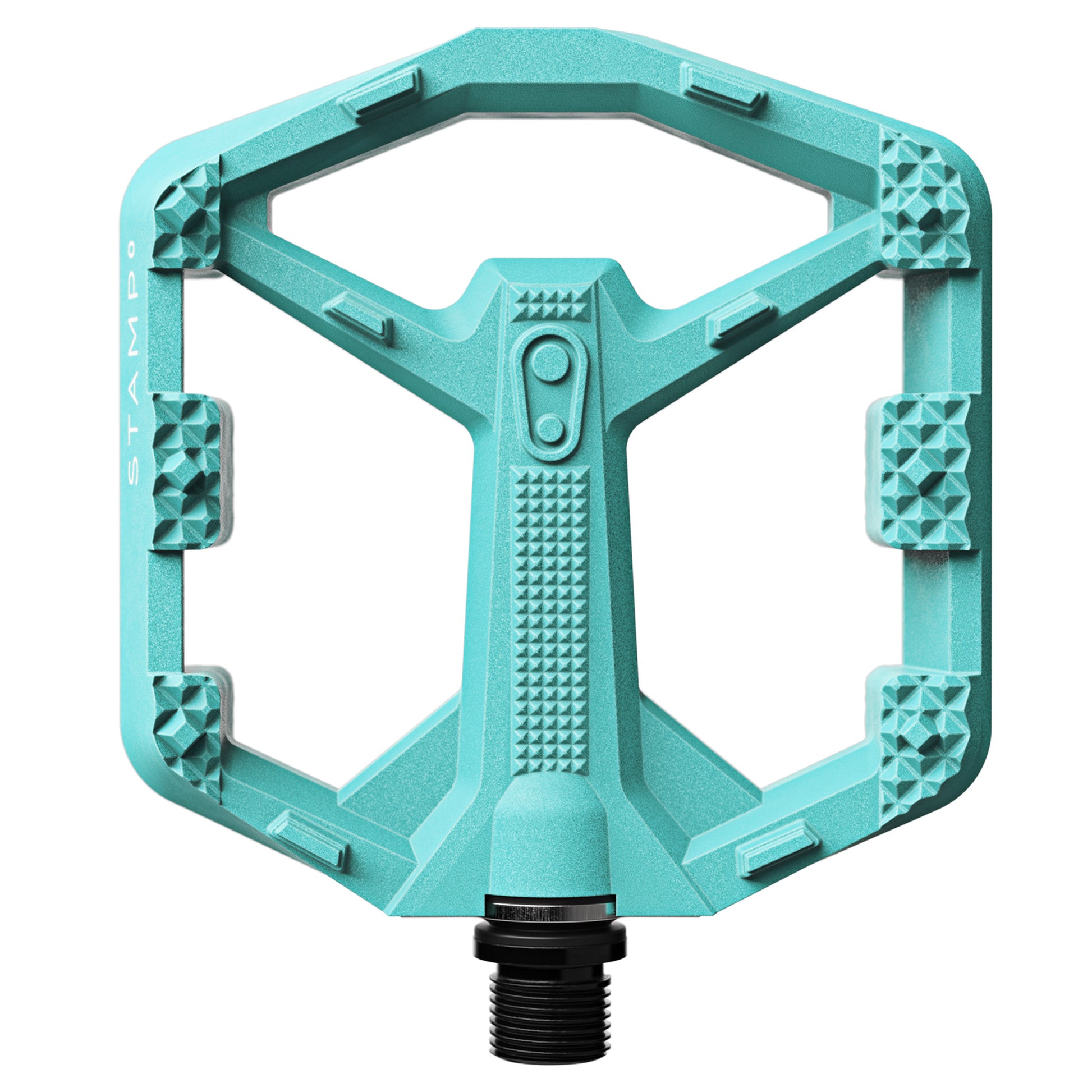 Crank Brothers Stamp 0 Pedals - S - Turquoise - Image 1