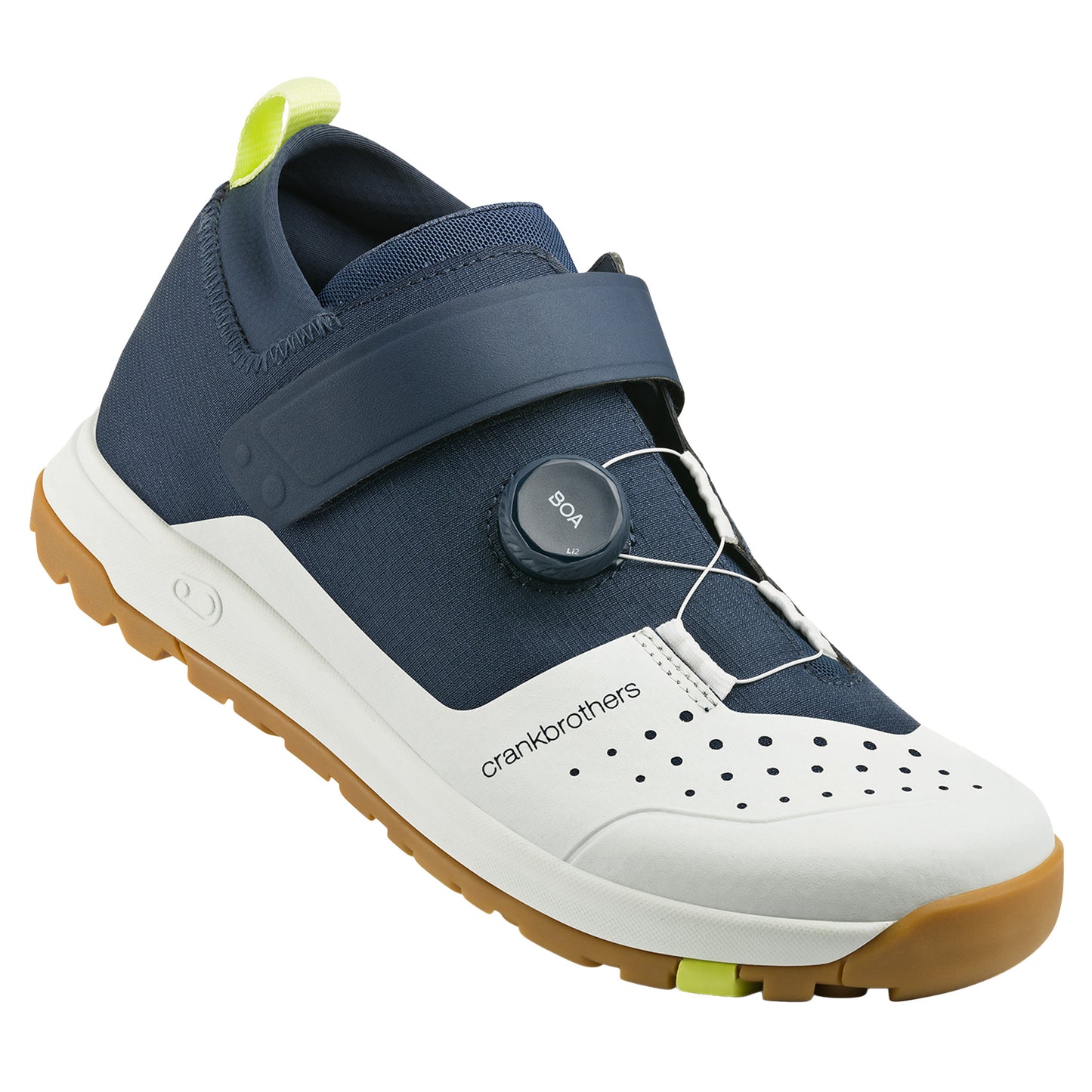 Crank Brothers Stamp Trail Boa Flat Shoe - US 9 - Navy / Grey - Image 3