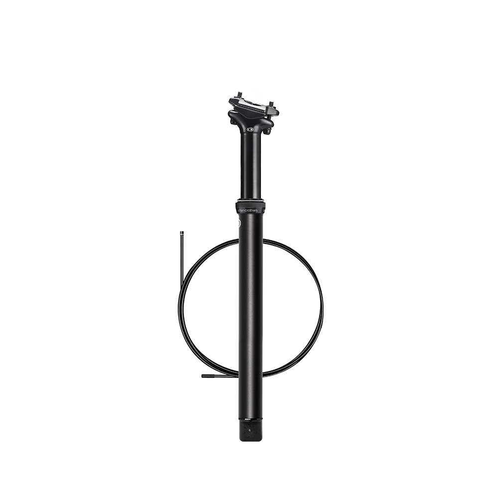 Crank Brothers Highline 3 Dropper Post - 31.6mm - Internal - Stealth - 80mm Drop - 410mm Length - No Remote Supplied - Image 1