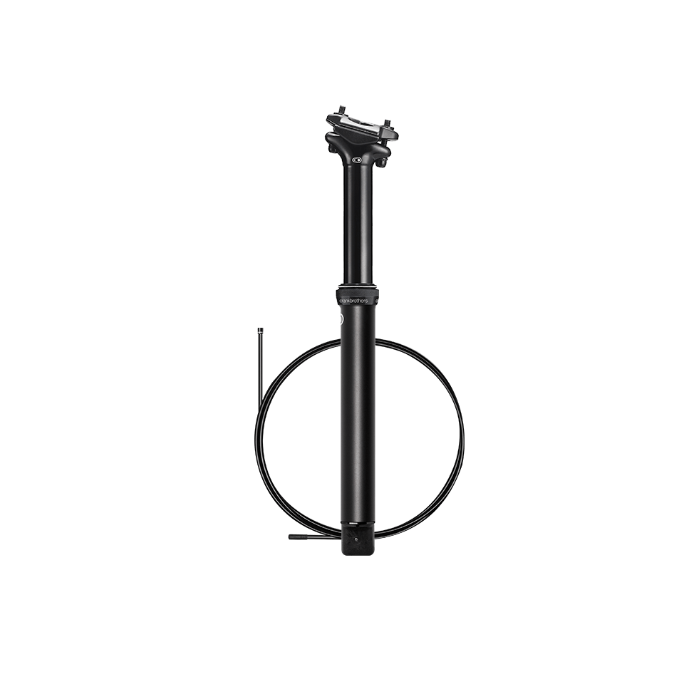 Crank Brothers Highline 3 Dropper Post - 34.9mm - Internal - Stealth - 100mm Drop - 366mm Length - No Remote Supplied - Image 1