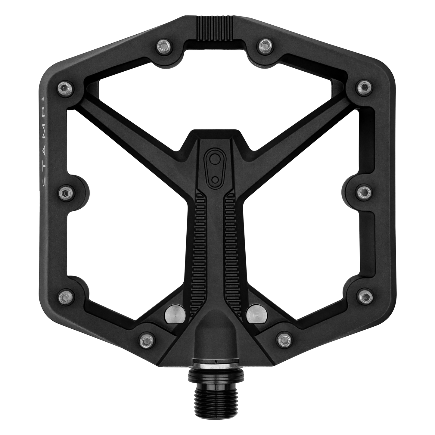 Crank Brothers Stamp 1 Gen 2 Composite Pedals - L - Black - Image 1