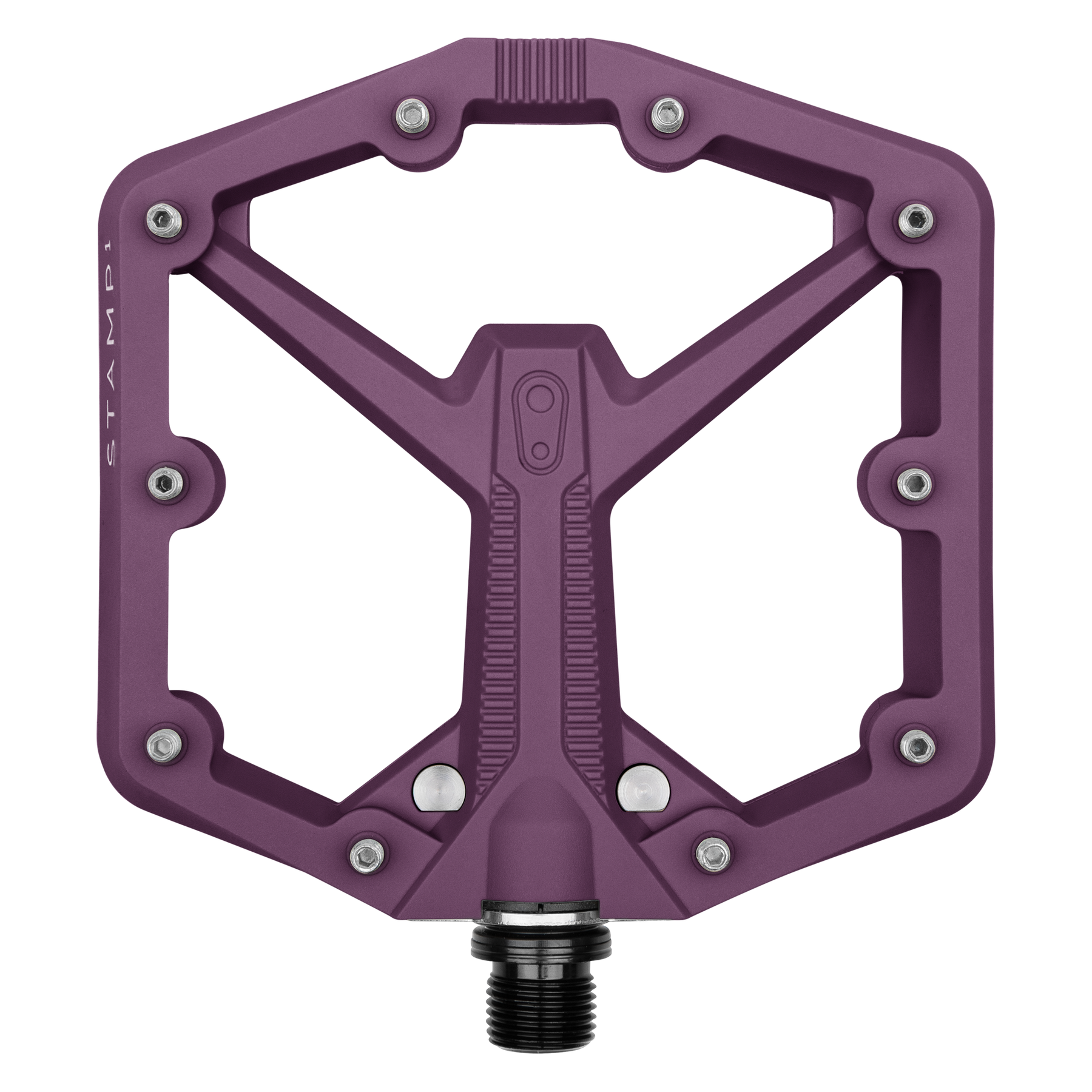 Crank Brothers Stamp 1 Gen 2 Composite Pedals - L - Purple - Image 1