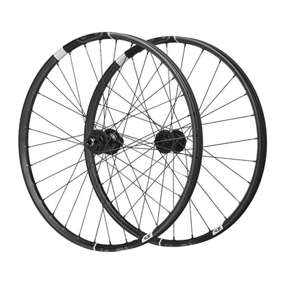 Crank Brothers Synthesis Carbon Enduro Wheelset - Front and Rear - 27.5 Inch - 15x110mm Boost & 12x148mm Boost - Carbon - 29.5mm - 6 Bolt - Shimano HG Splined - Image 1