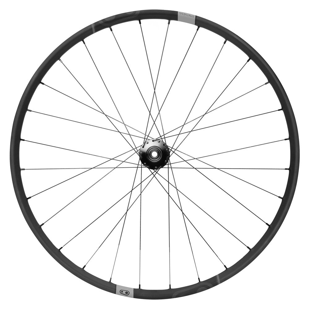 Crank Brothers Synthesis Carbon Gravel Front Wheel - Front - 700C - 12x100mm - Carbon - 26.5mm - Centrelock - Image 1