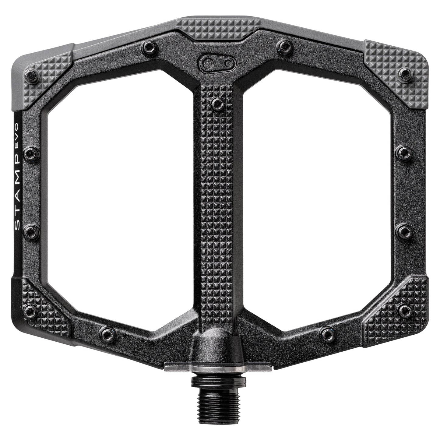 Crankbrothers Stamp Evo Pedals - L - Black - Image 1