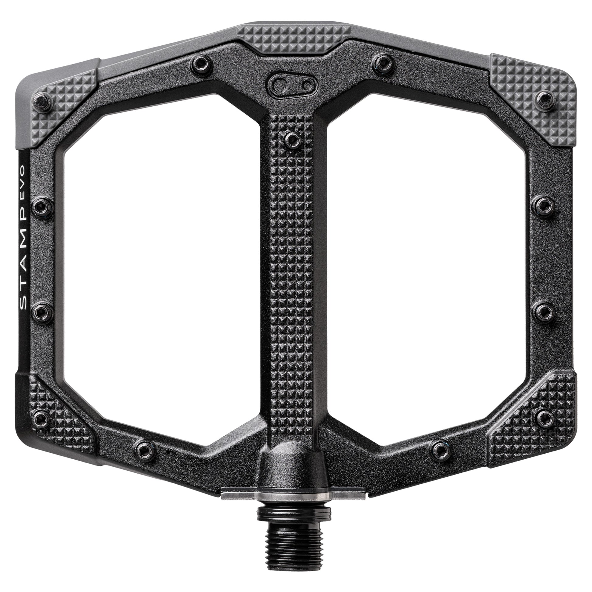 Crankbrothers Stamp Evo Pedals - L - Black - Image 1