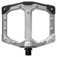 Crankbrothers Stamp Evo Pedals - L - Silver - Image 1