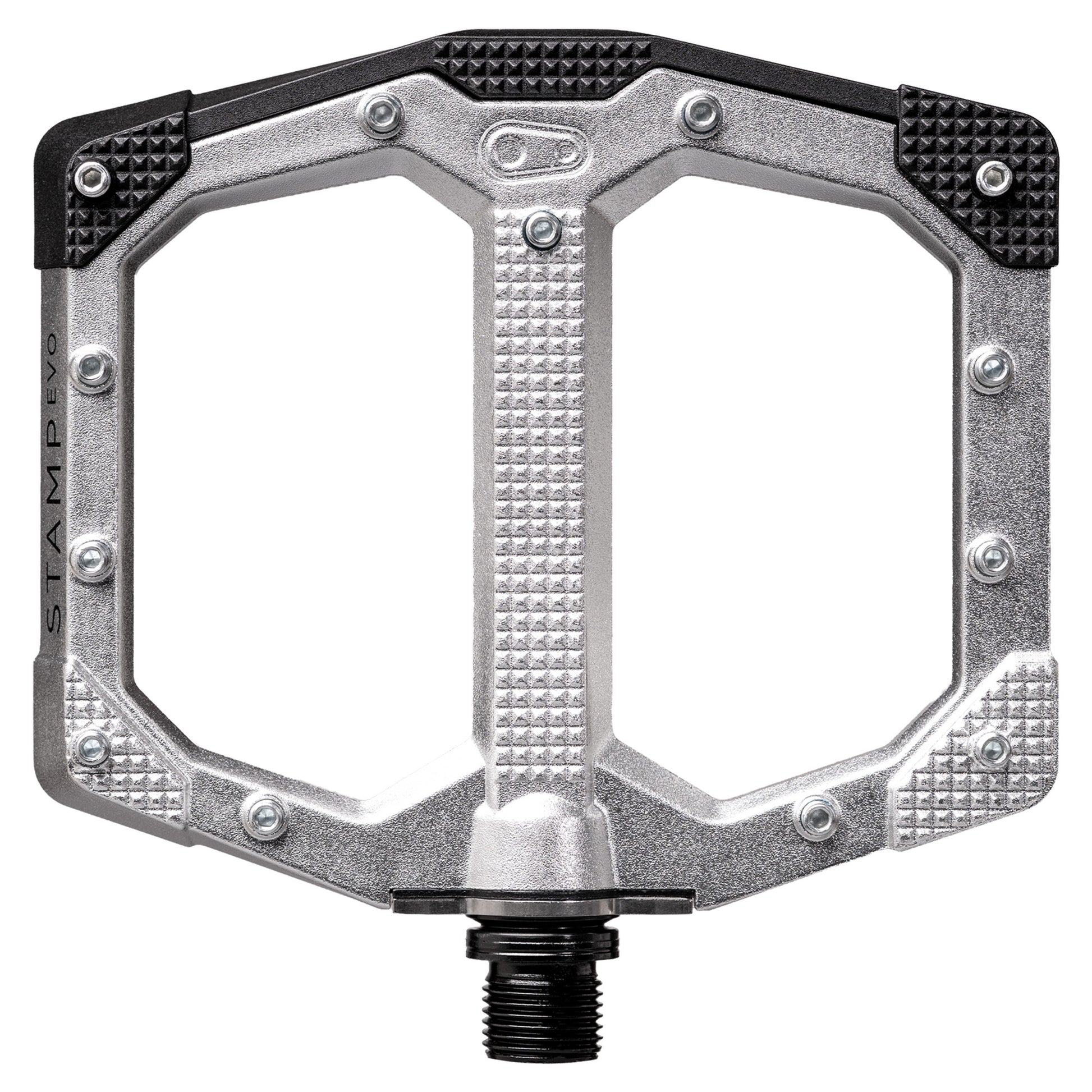 Crankbrothers Stamp Evo Pedals - S - Silver - Image 1