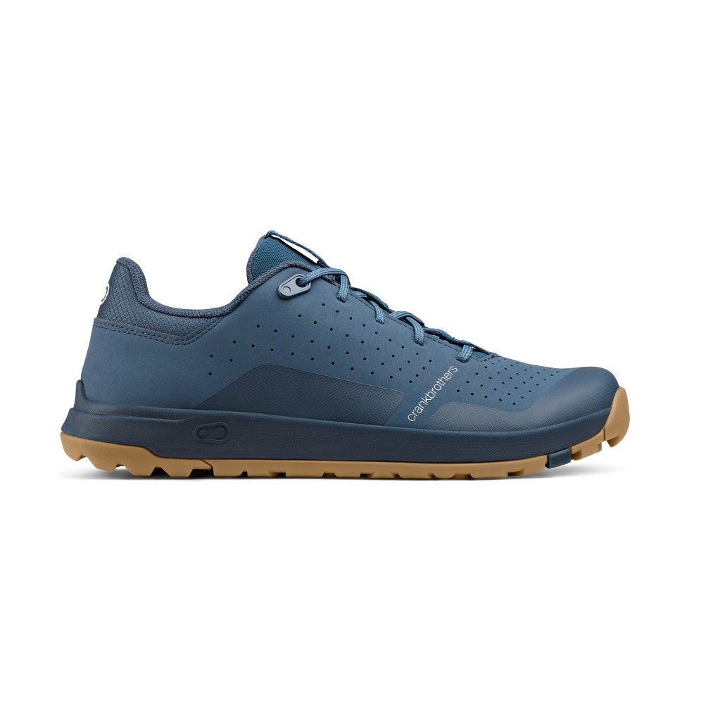 Crankbrothers Stamp Trail Lace Flat Shoes - US 14.0 - Blue - Gum - Image 1