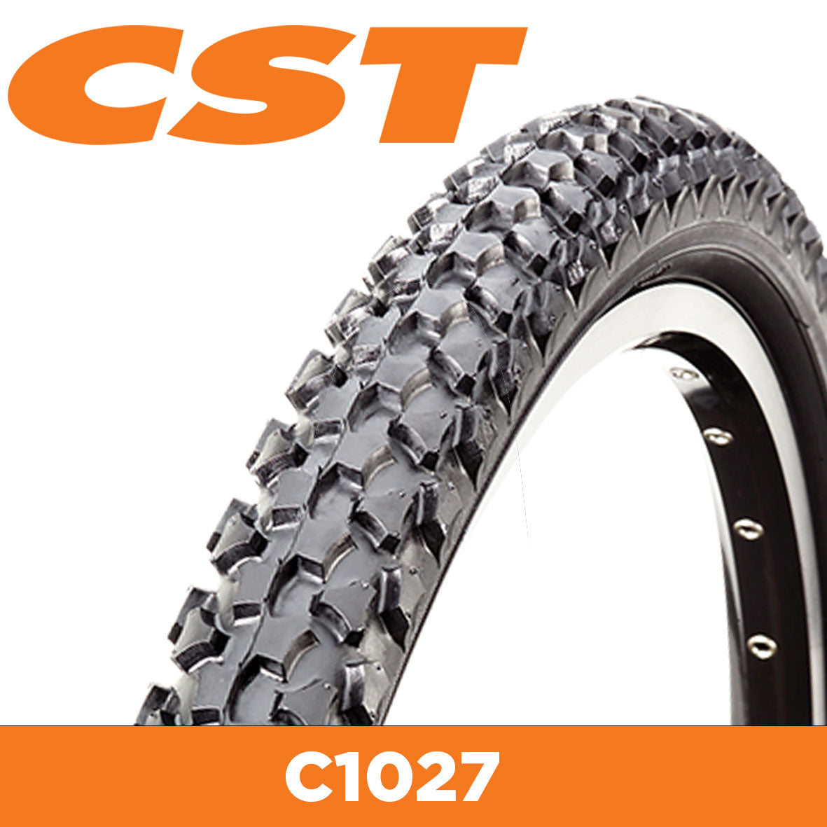 CST Tyre Intermediate Knobby C1027 - 26 x 1.95 - Image 1