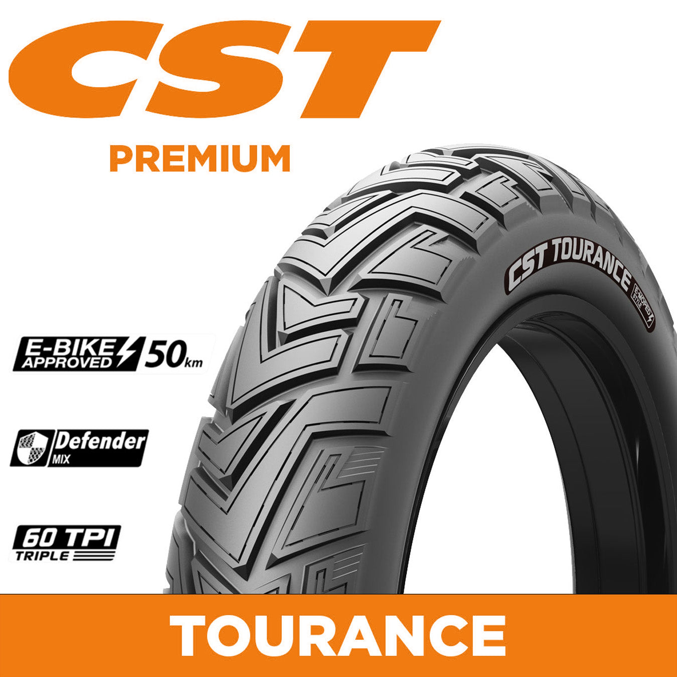 CST Tyre Tour / Tourance - 20 x 4.0 EMoped - Image 1