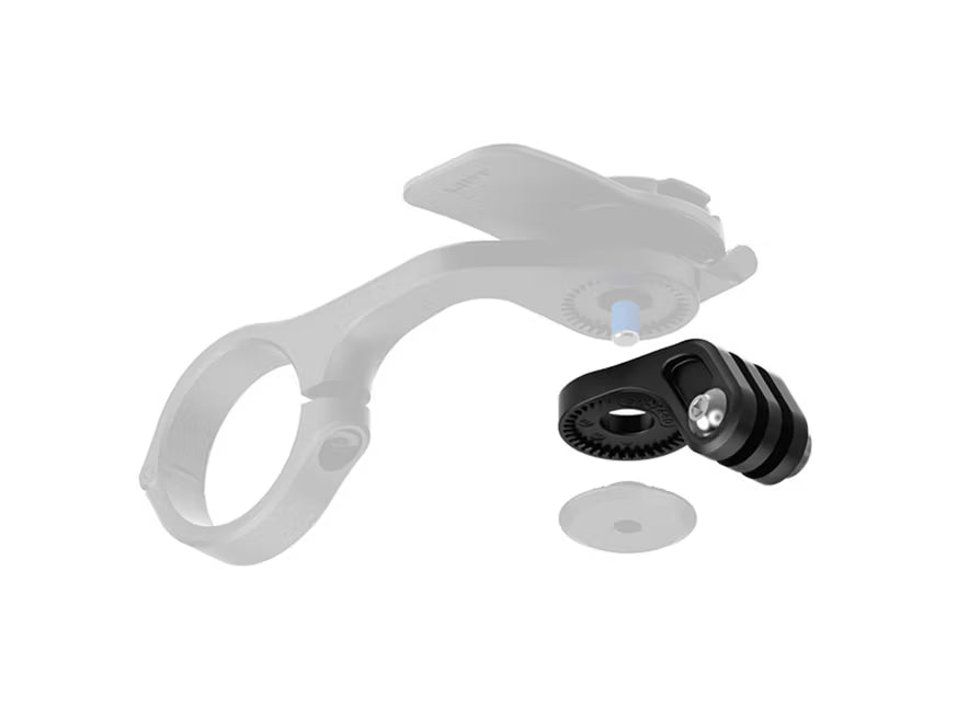 Quadlock Out Front Mounts - Light/Camera Adaptor - Quadlock Mount - Black