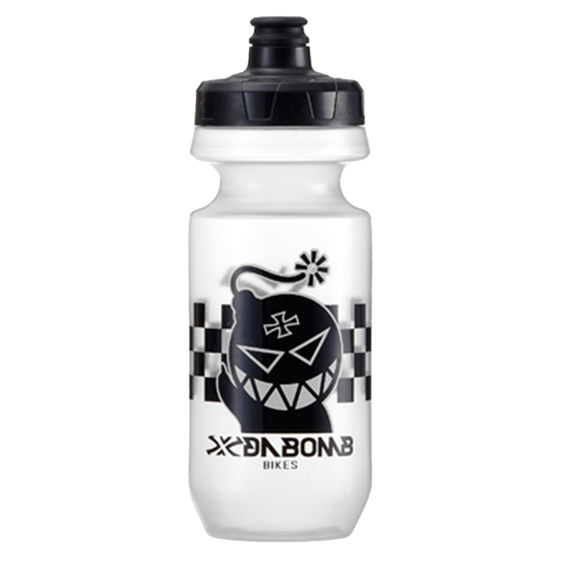 DaBomb Bomb Boy Bottle - Transparent White - 550ml - Image 1