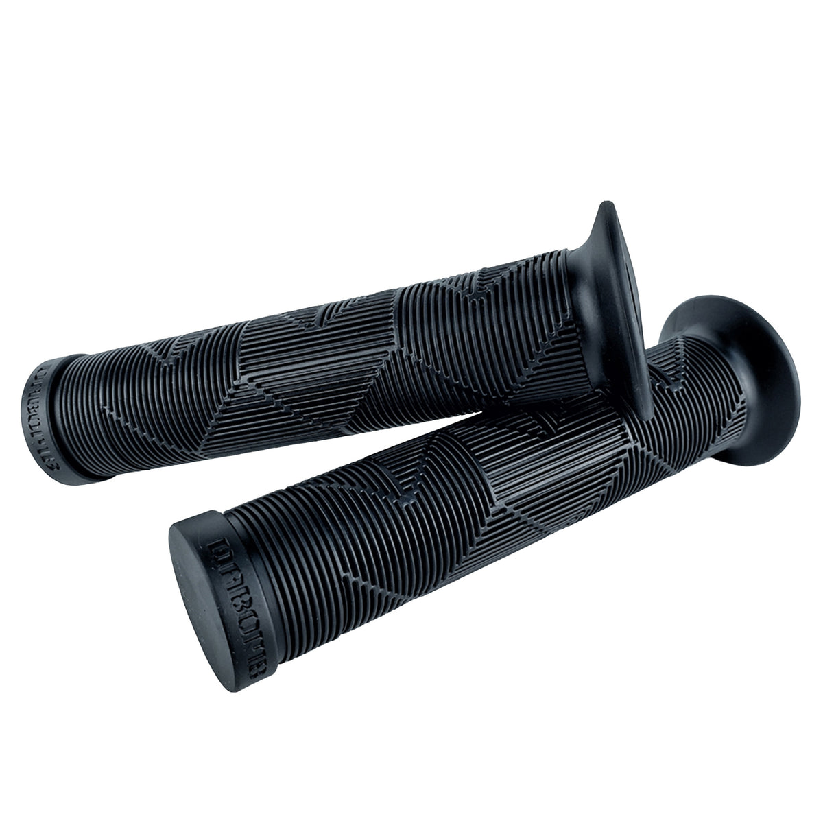 DaBomb Bonbons 2.0 BMX Grips - Black - Slide On Grips - 140mm - Image 1