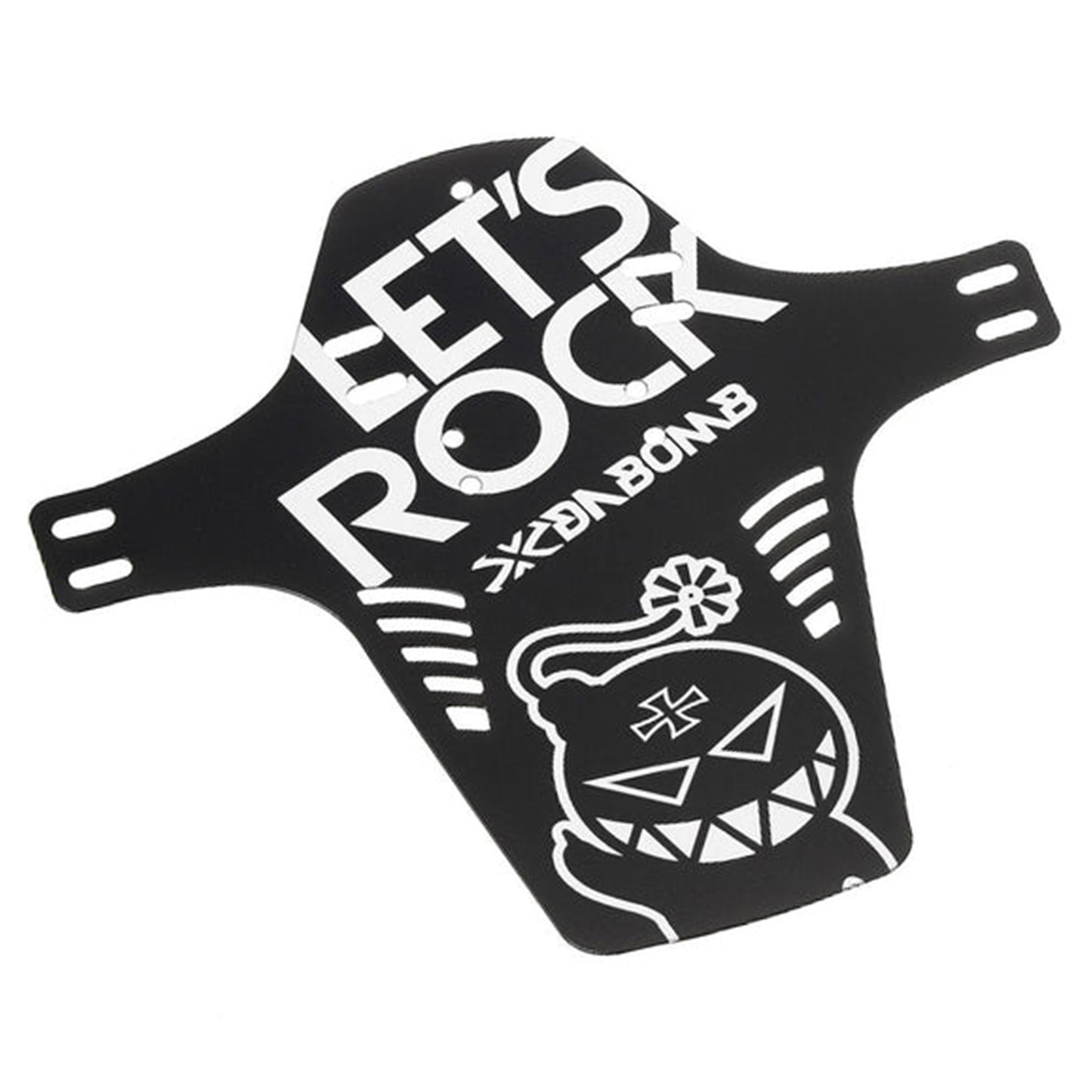 DaBomb Front Mud Guard - Black - Image 1