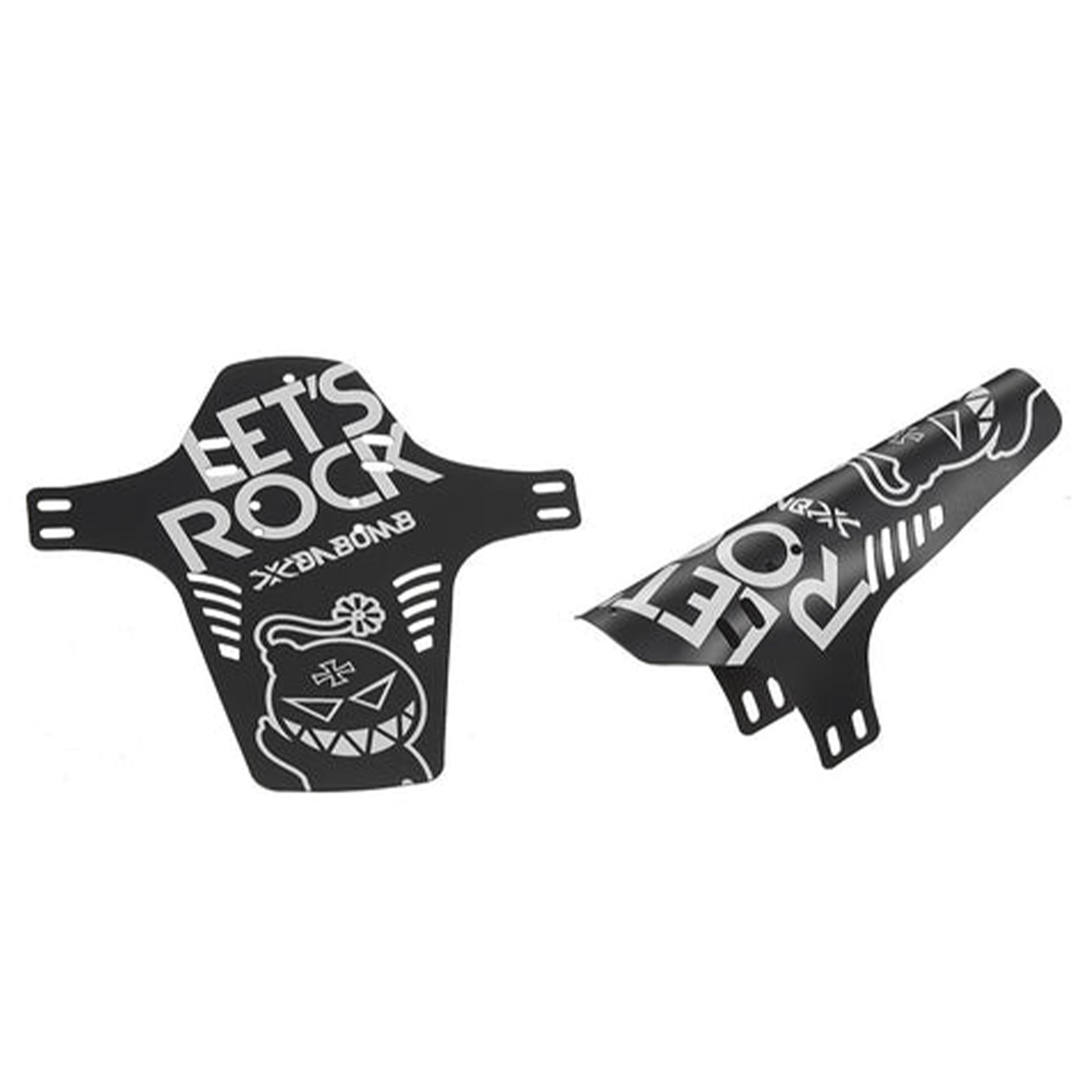 DaBomb Front Mud Guard - Black - Image 2