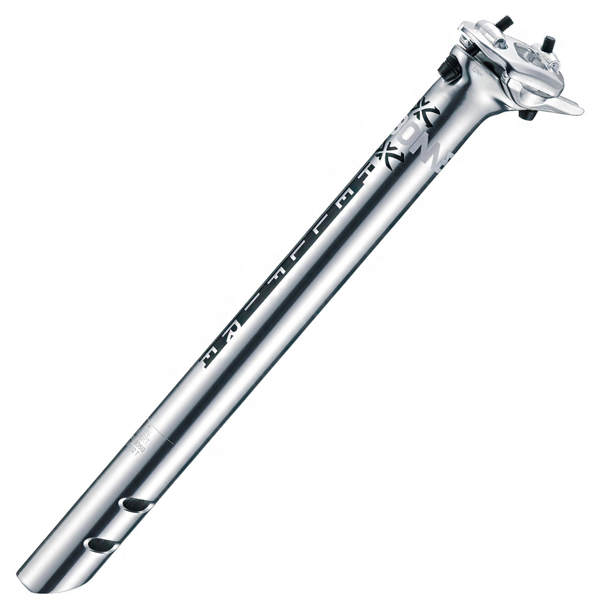 DaBomb Hellfire Seatpost - 31.6mm - Silver - 350mm - Image 1