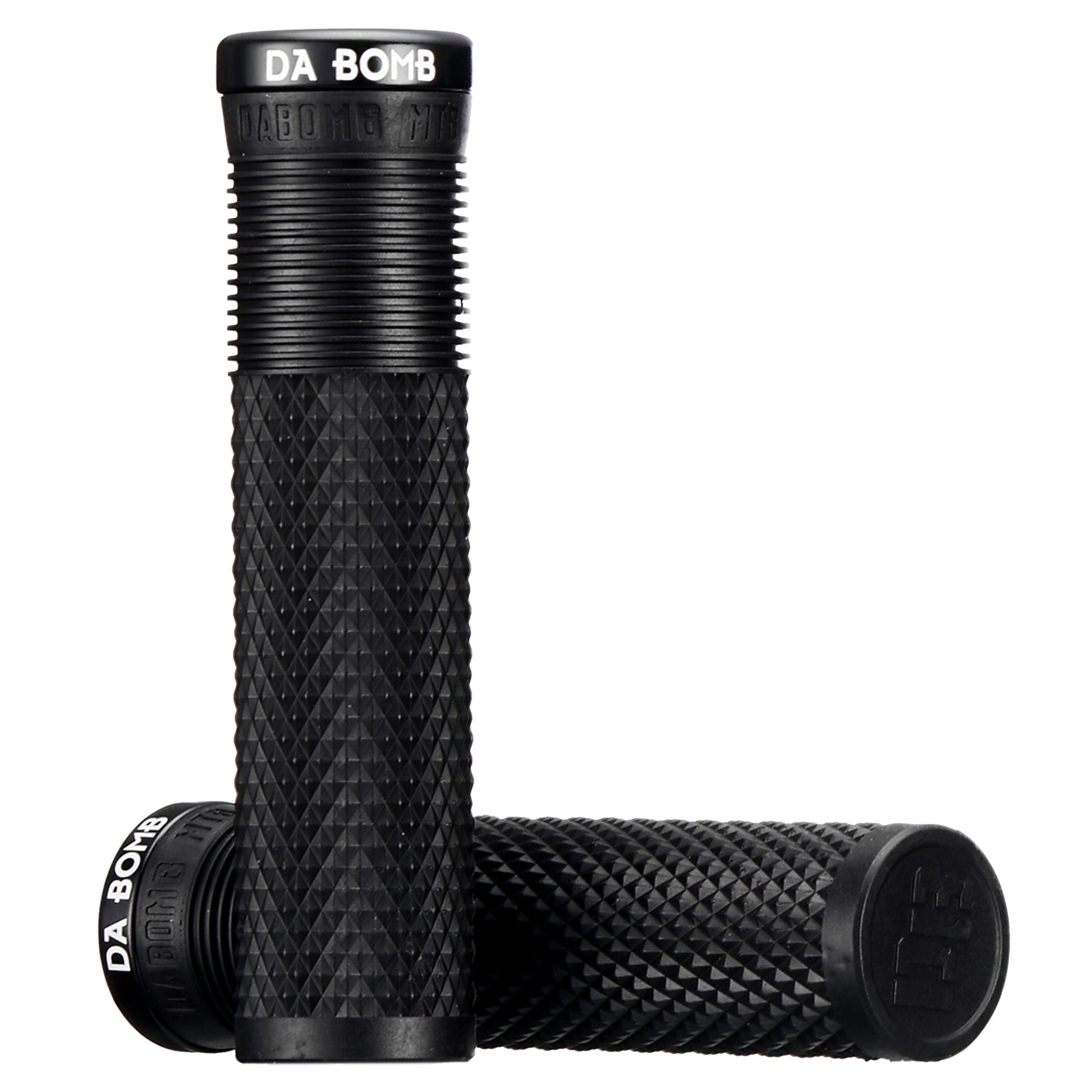 DaBomb Holy Shit 4.0 Grips - Black - Single Lock On Grips - Image 1