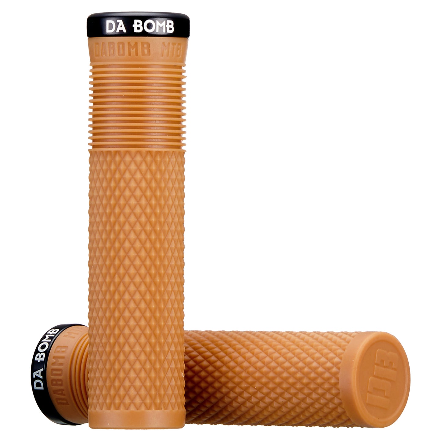 DaBomb Holy Shit 4.0 Grips - Gum Rubber - Single Lock On Grips - Image 1