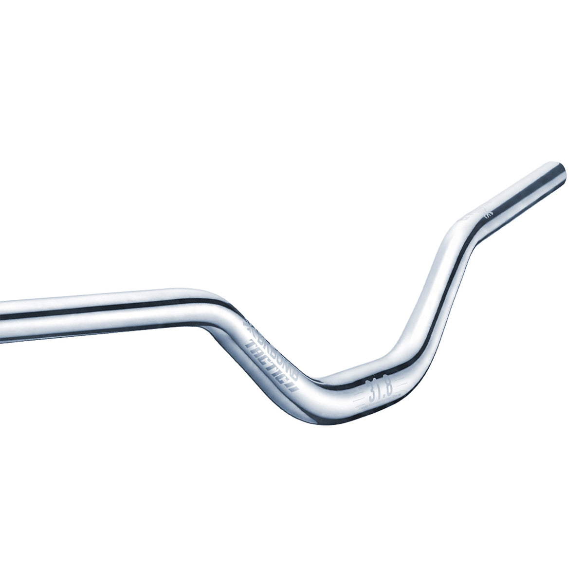 DaBomb Tactic 2 Alloy Bars - 31.8mm - 760mm - 76.2mm - Silver - Image 1