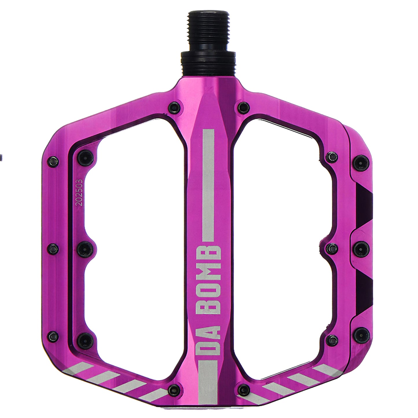 DaBomb V-Block Pedals - L - Purple - Image 1