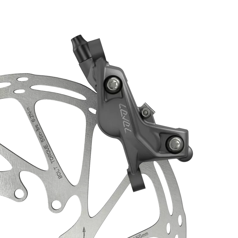 SRAM Level Bronze Stealth 4 Piston Disc Brake - Rear - Left Lever - 2000mm