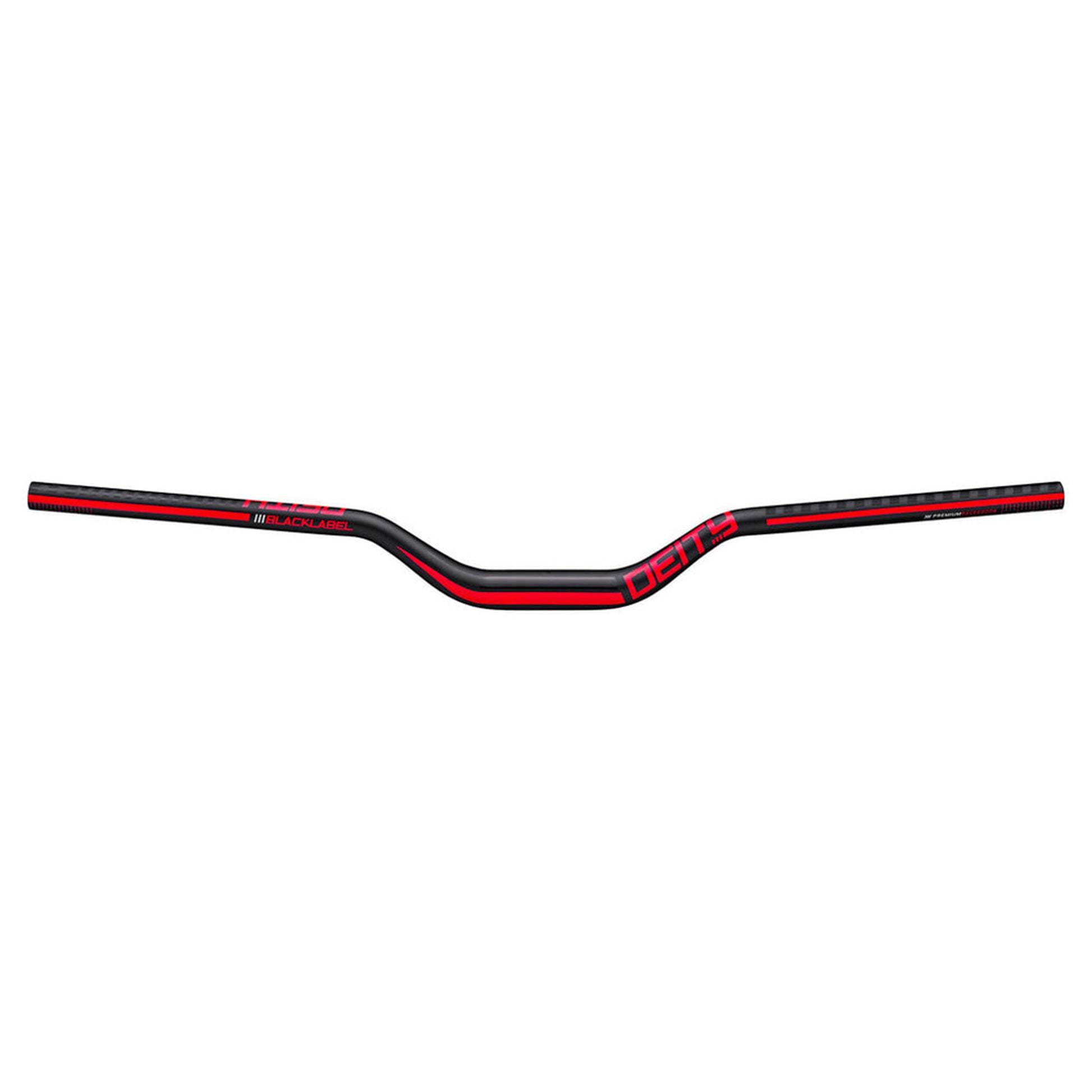 Deity Alloy Blacklabel Handlebar - 31.8mm - 800mm - 50mm - Red - Image 1