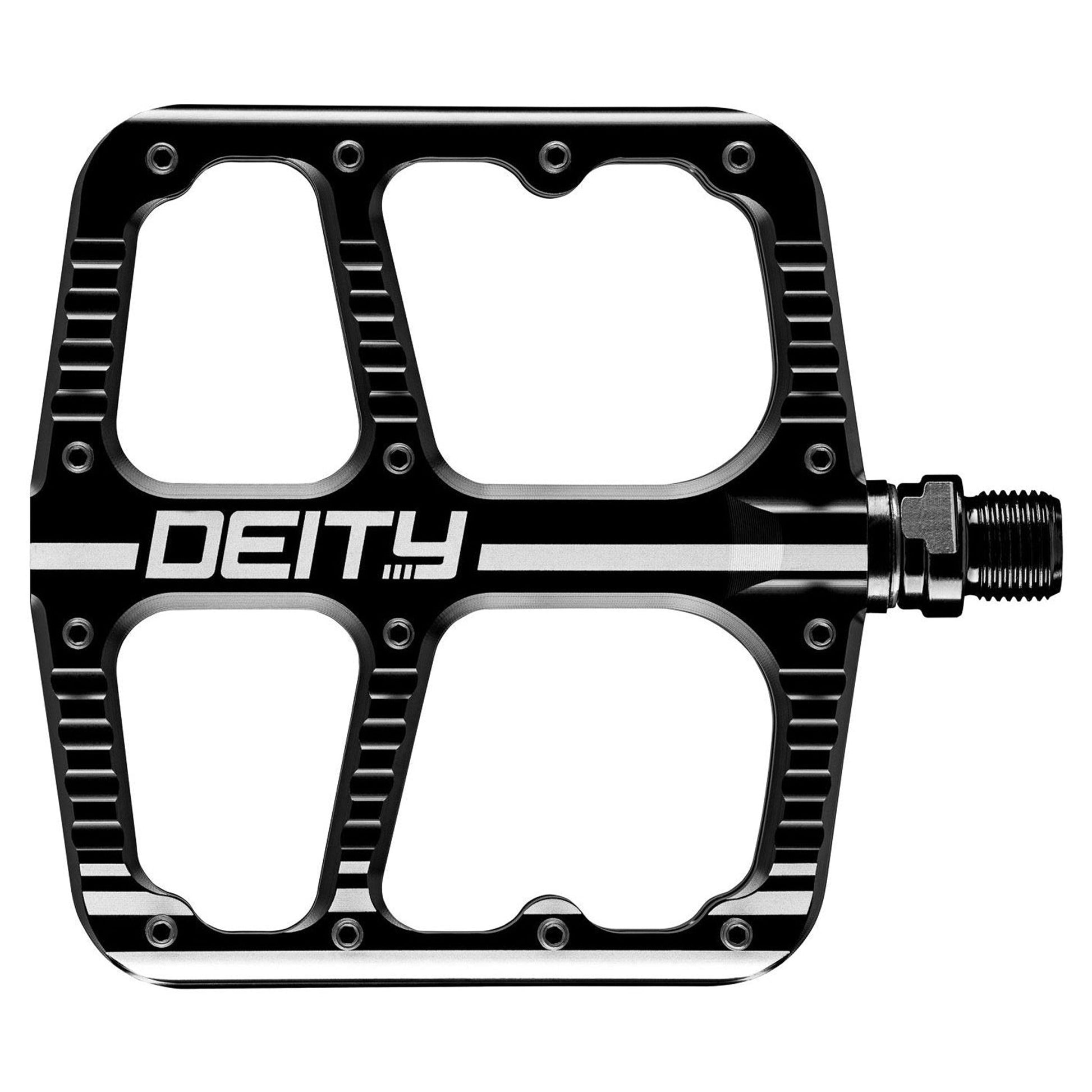Deity Flat Trak Pedals - Standard - Black - Image 1