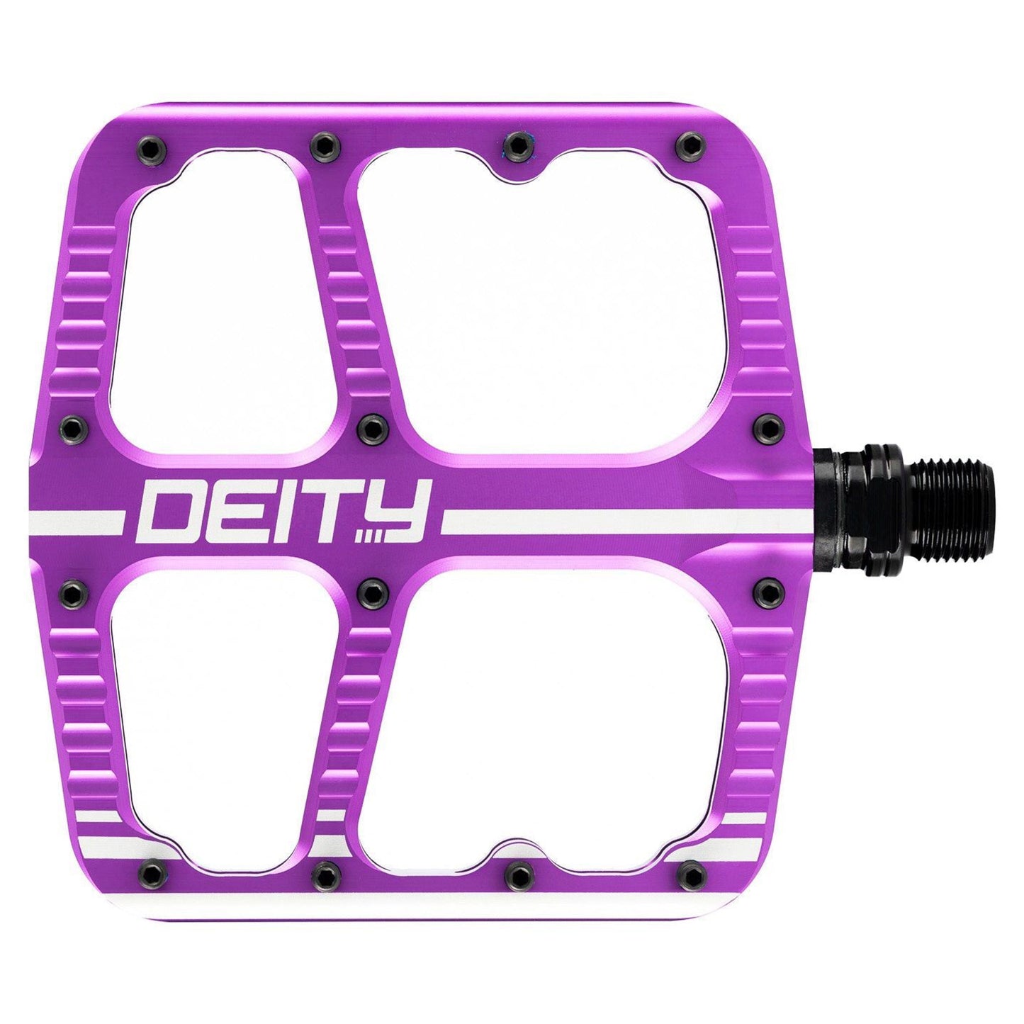 Deity Flat Trak Pedals - Standard - Purple - Image 1