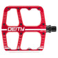 Deity Flat Trak Pedals - Standard - Red - Image 1